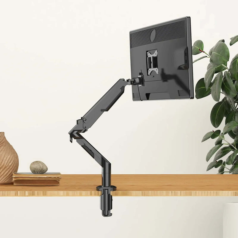 FlexiSpot MA8 single gas spring monitor arm, black
