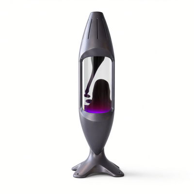 Mathmos iO giant lava lamp, dark grey