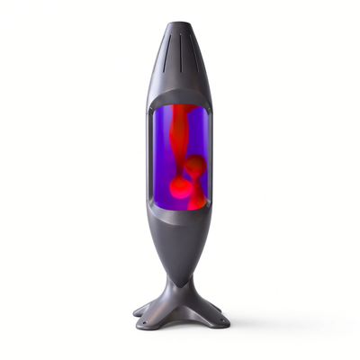 Mathmos iO giant lava lamp, dark grey