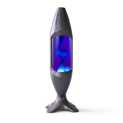 Mathmos iO giant lava lamp, dark grey
