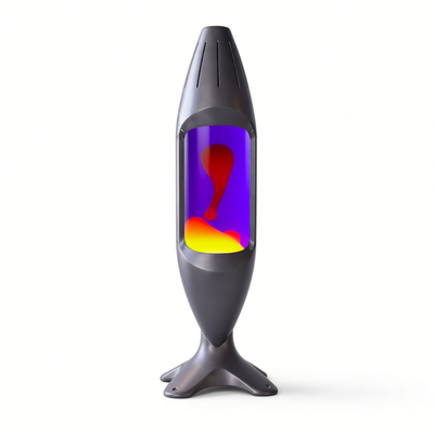 Mathmos iO giant lava lamp, dark grey