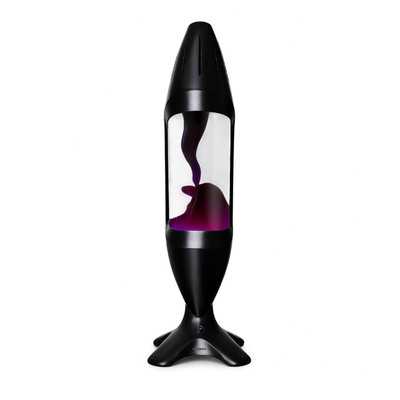 Mathmos iO giant lava lamp, black