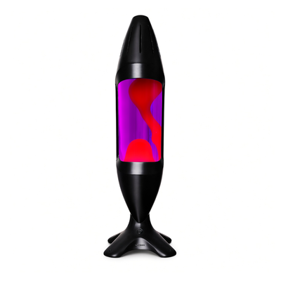 Mathmos iO giant lava lamp, black