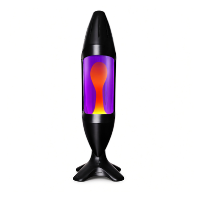 Mathmos iO giant lava lamp, black