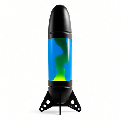 Mathmos Rokit giant lava lamp, black