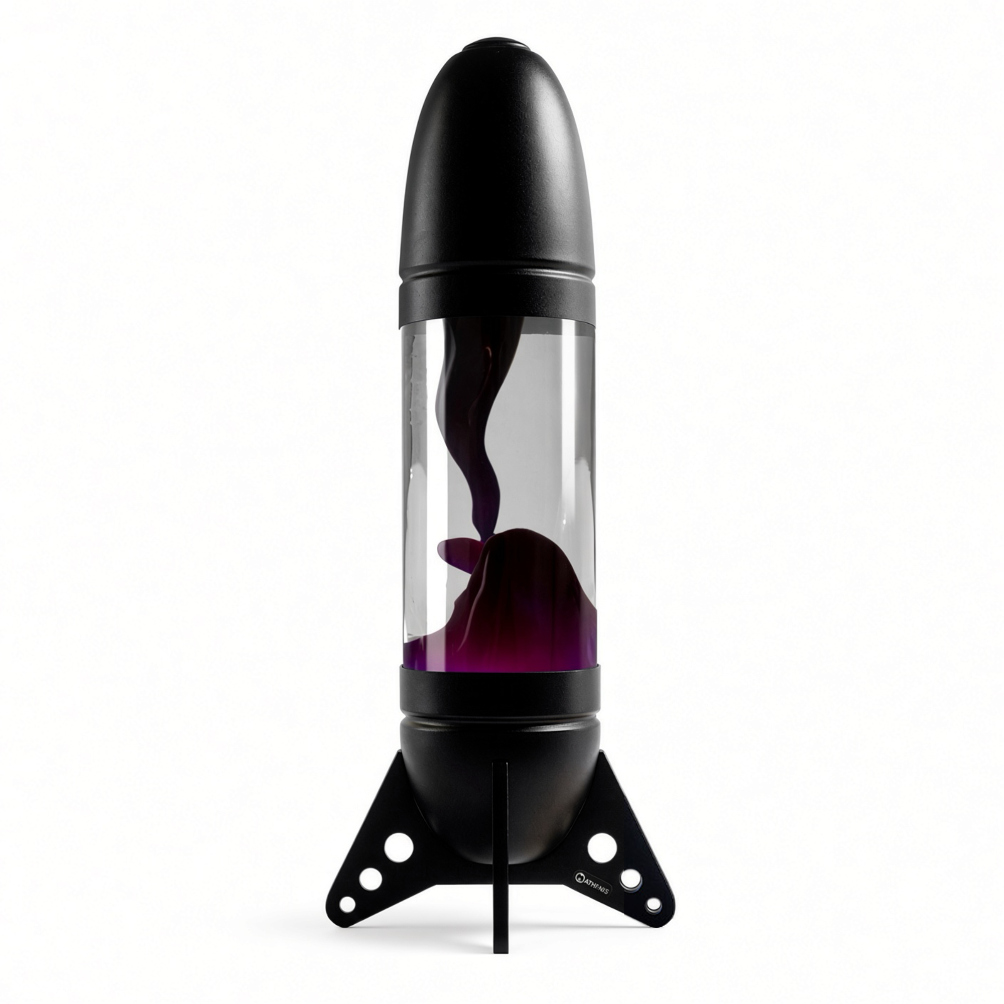 Mathmos Rokit giant lava lamp, black