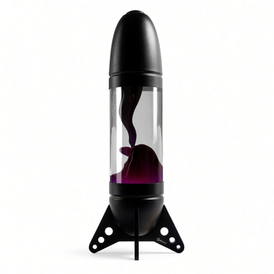 Mathmos Rokit giant lava lamp, black