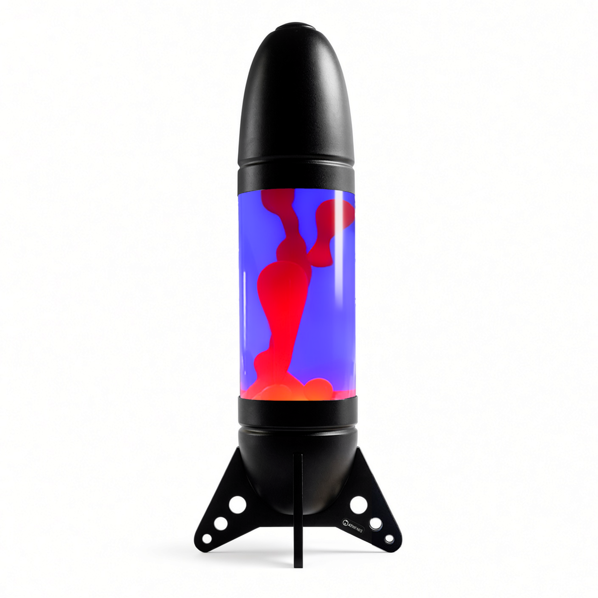 Mathmos Rokit giant lava lamp, black