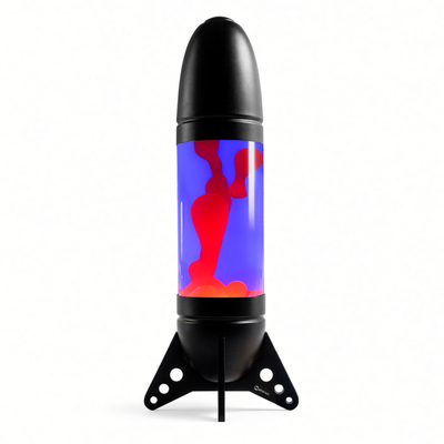 Mathmos Rokit giant lava lamp, black