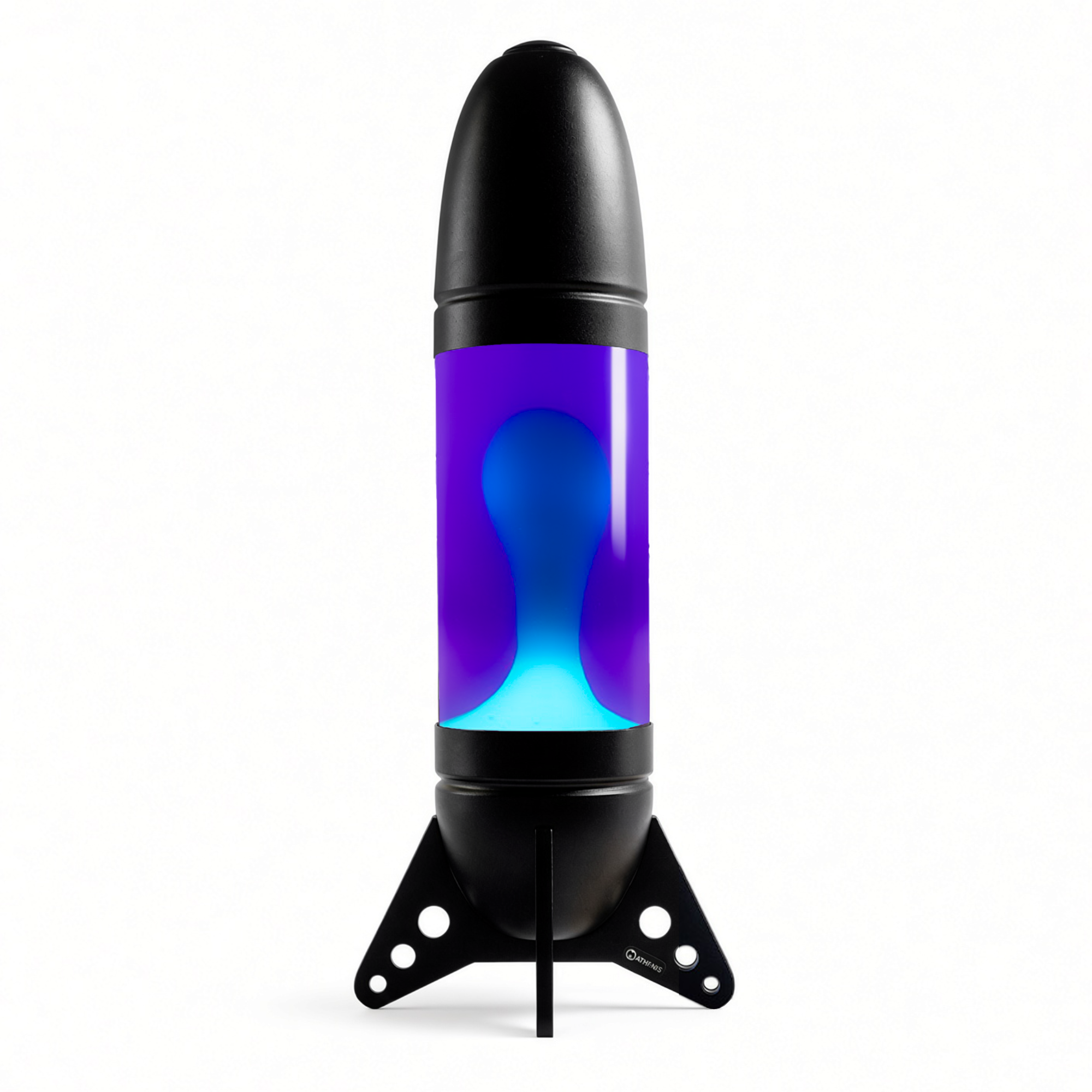 Mathmos Rokit giant lava lamp, black