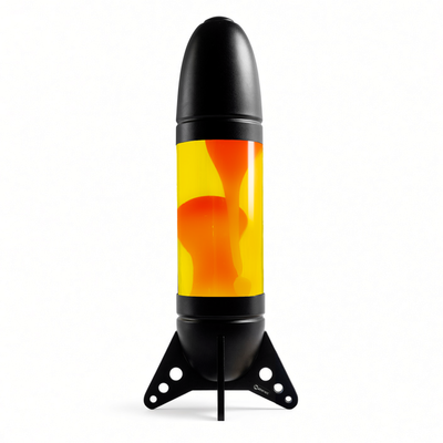 Mathmos Rokit giant lava lamp, black