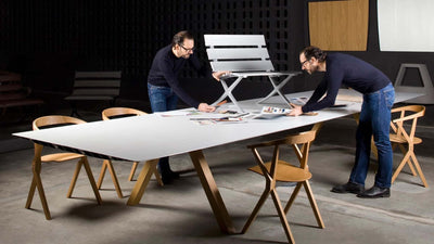 BD Barcelona Table B table wood legs