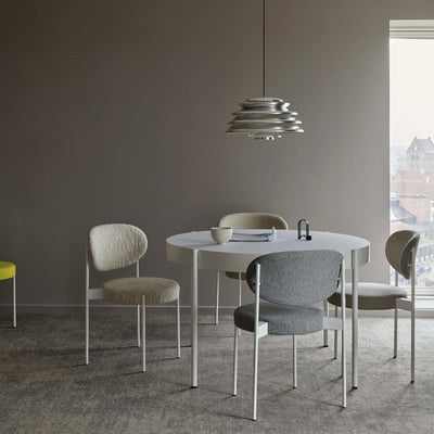 Verpan Hive pendant, polished aluminium