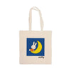 Star Edition Miffy canvas tote bag, miffy sat on the moon