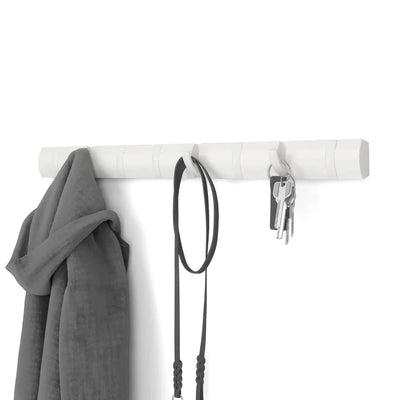 Umbra Flip 8 wall hook, white/white