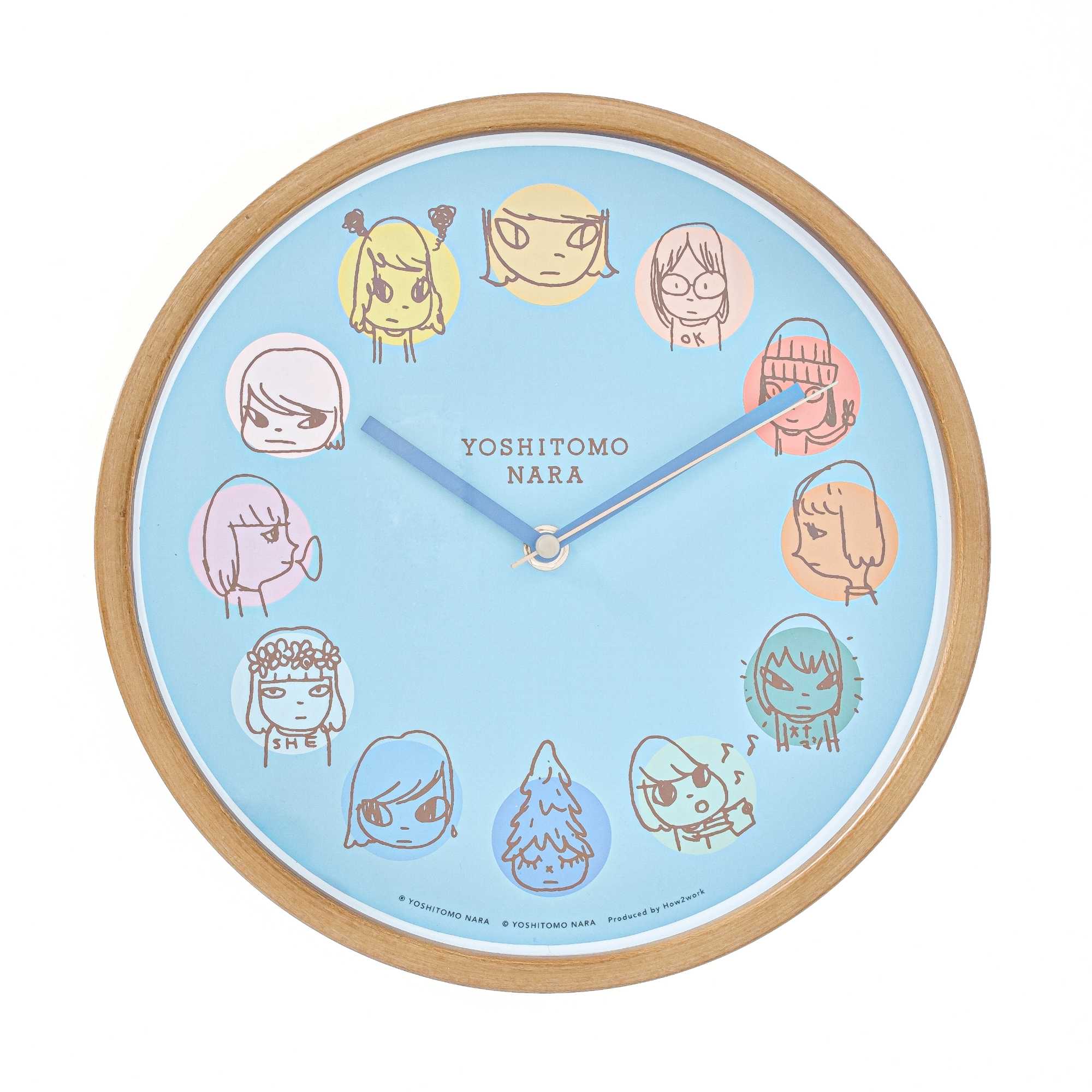 Y.N. Art Clock #1 by Nara Yoshitomo