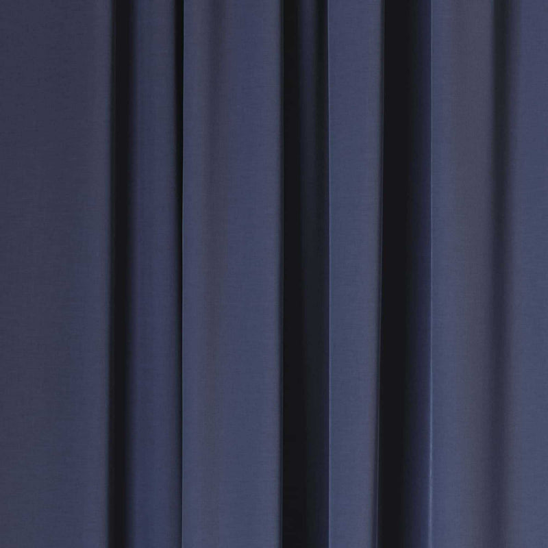 Umbra Twilight Blackout Curtain 63" Set of 2 (132wxh160cm), Navy