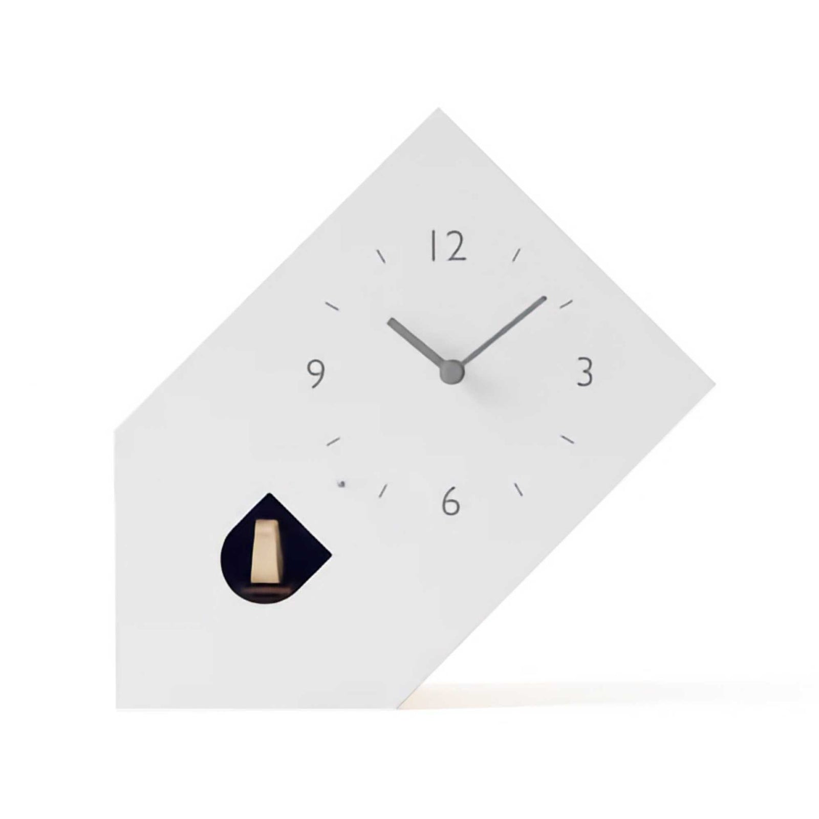 Nendo Tilt cuckoo clock