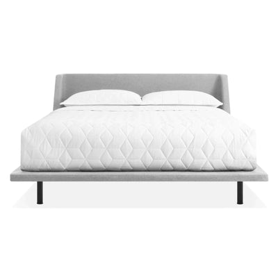 Blu Dot Nook Bed, Vesper Light Grey/Queen (L219xW168xH84cm)