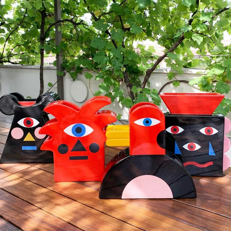 Qeeboo Vase by Marco Oggian