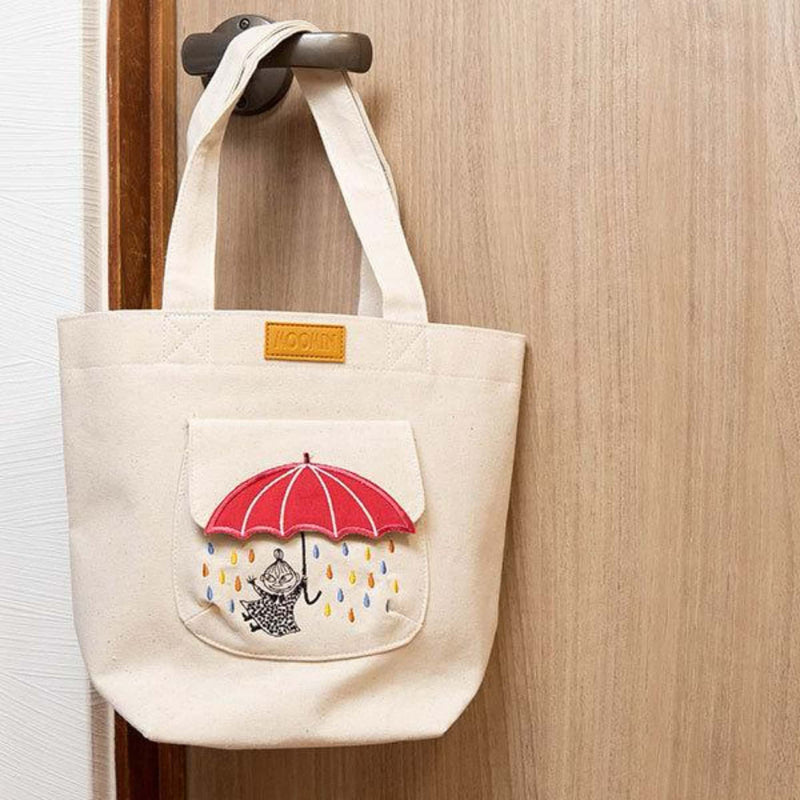 Marushin Moomin Rain & Umbrella mini bag, red