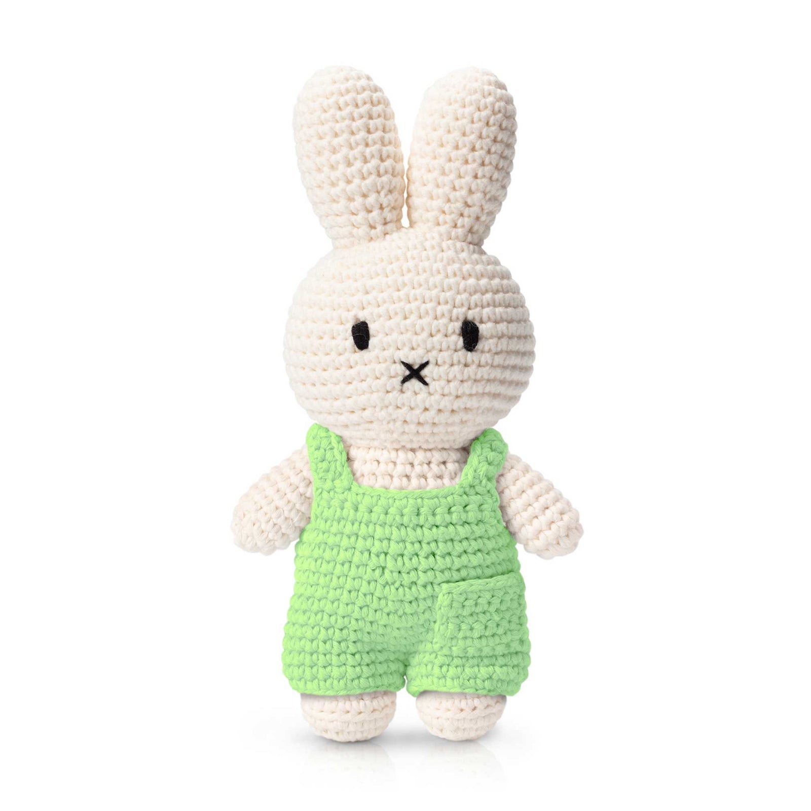 Just Dutch Miffy crochet, Pistache Overall