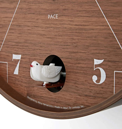 Lemnos Pace cuckoo wall clock