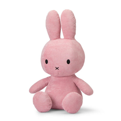 Miffy ECO Corduroy Sitting plush 70cm, pink