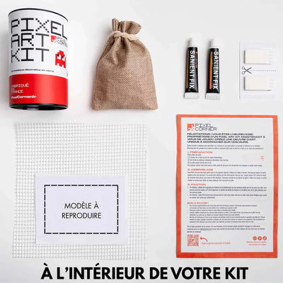 Pixel Corner Pixel Art Kit Classic diy wall art, starry