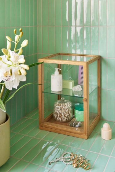 Hubsch Poetic display box small, natural