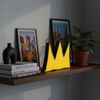 Yellowpop PopBox The Crown by Jean Michel Basquiat