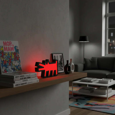 Yellowpop PopBox Barking Dog by Keith Haring