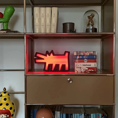 Yellowpop PopBox Barking Dog by Keith Haring