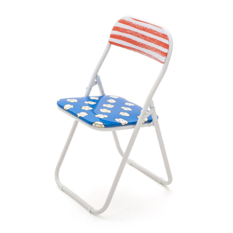 Seletti Blow Folding Chair, Pop Corn