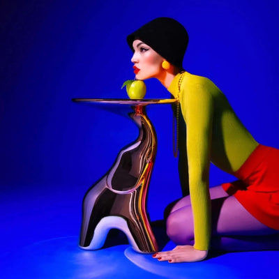 Qeeboo Pako side table, grey