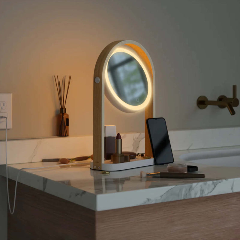 Umbra Bellwood Vanity Mirror, natural