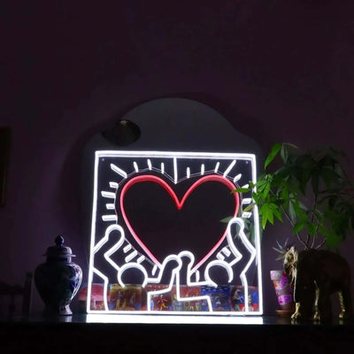 Yellowpop Radiant Heart YP x Keith Haring