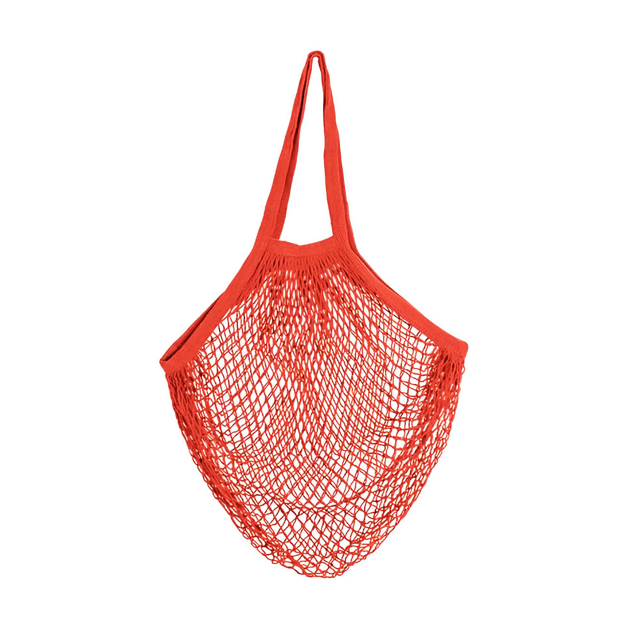 Kikkerland Cotton Net Market Bag, red
