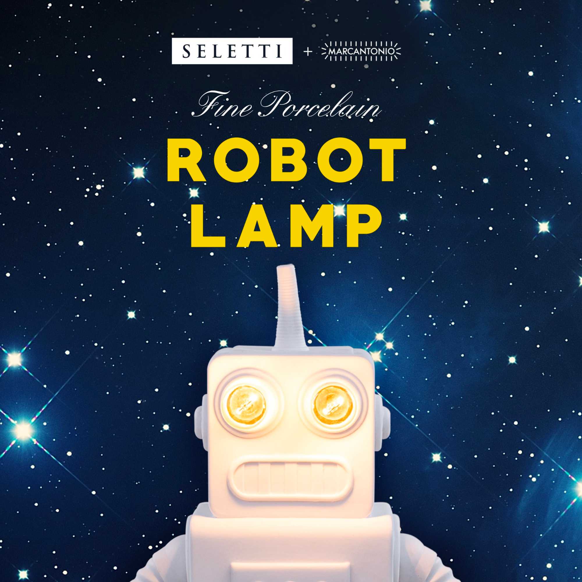 ex-display | Seletti Robot Lamp