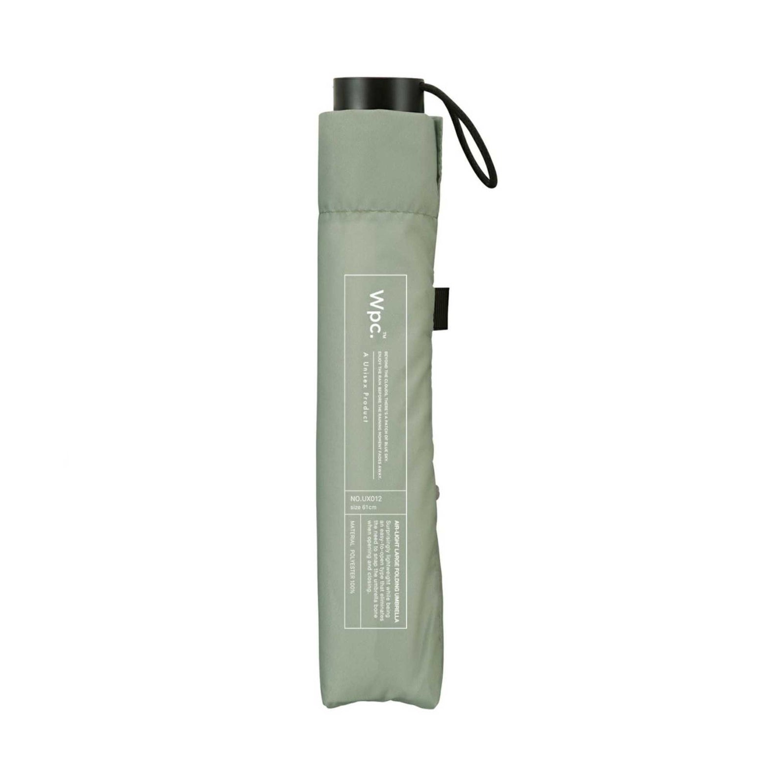 Wpc. Air-Light umbrella, sage green