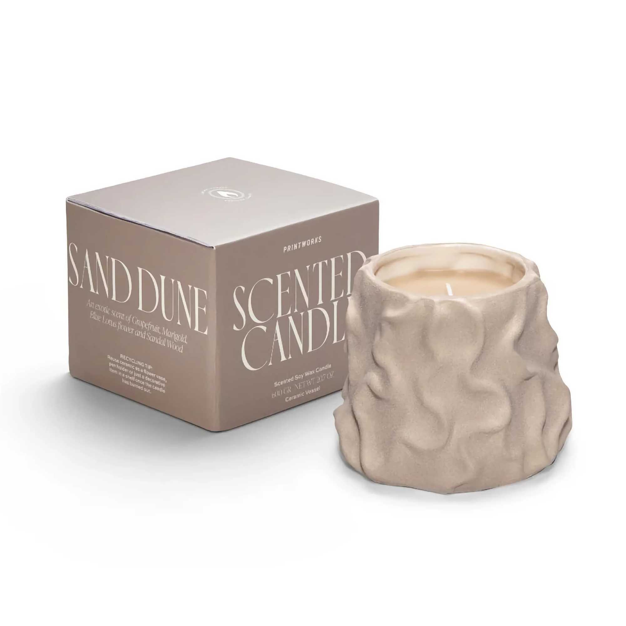 Printworks Scented Candle, Sand Dune