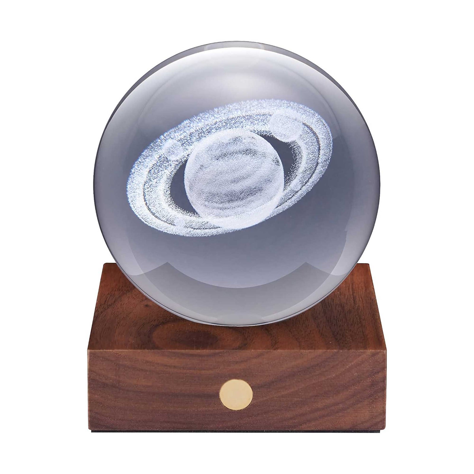 Gingko Amber crystal light, saturn