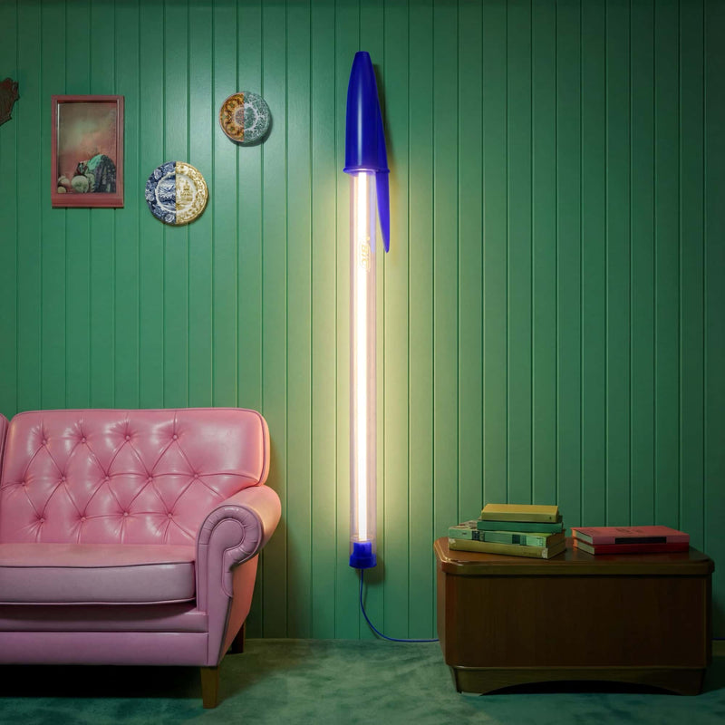 Seletti x BIC led lamp, blue