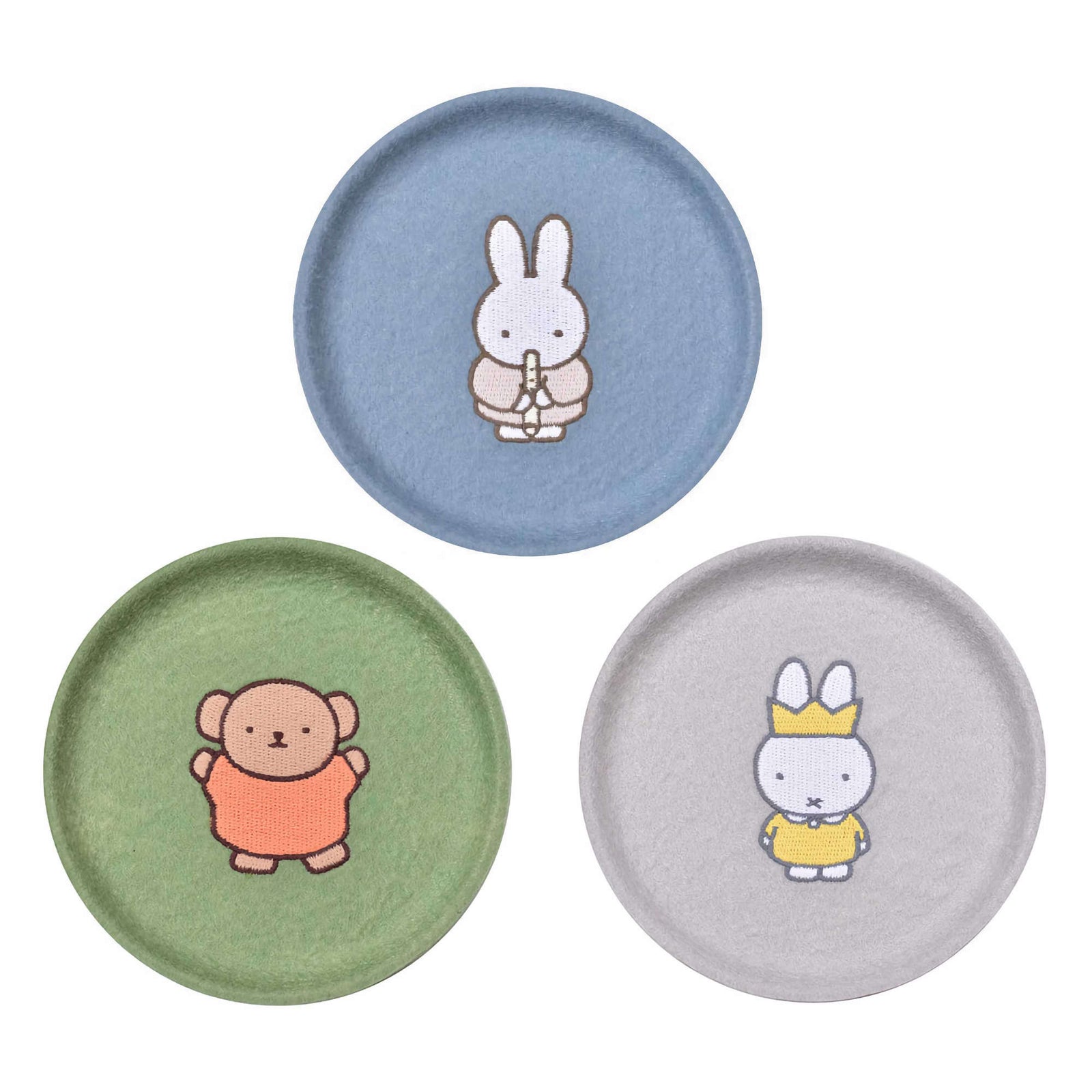 Miffy Felt Coaster/Mini Tray Set