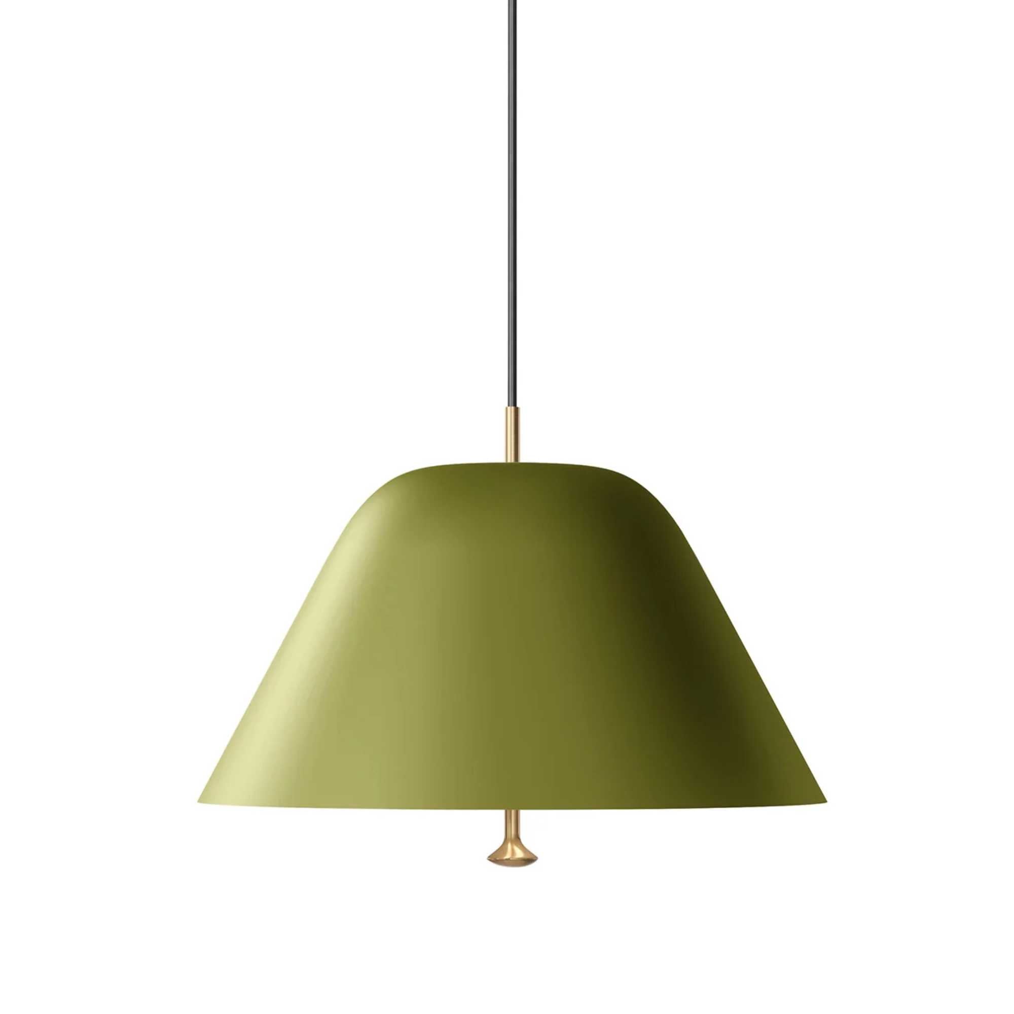 Audo Levitate Pendant Lamp (ø40cm) , Sage Green/Brass