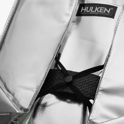 Hulken® Original rolling tote bag medium, silver