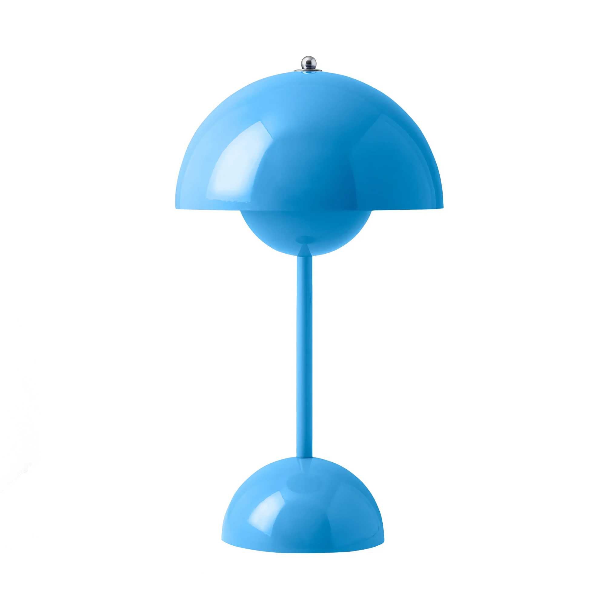 &Tradition VP9 Flowerpot rechargeable lamp, Swim Blue