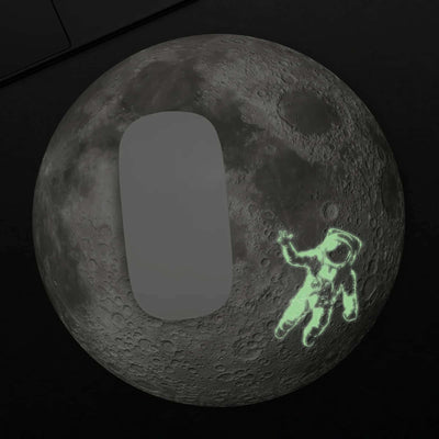 Mustard Space Mat mouse pad