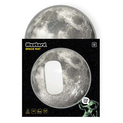 Mustard Space Mat mouse pad