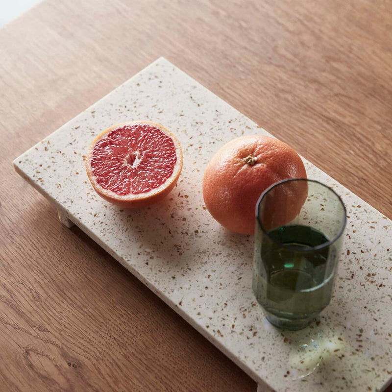 Hubsch Terrazzo stone tray